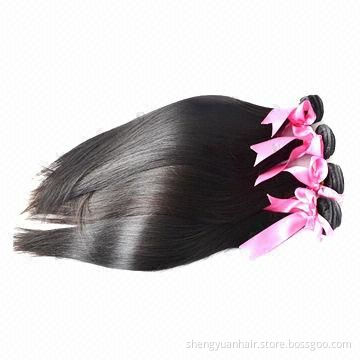 Factory Price 100% Brazilian Virgin Hair, Grade 5A, Tangle-free and No Shed